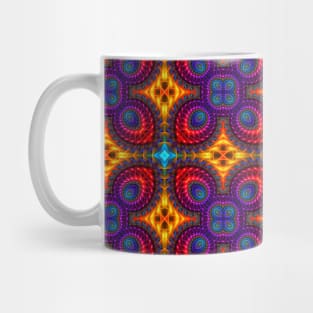 Moroccan arabic oriental tile pattern Mug